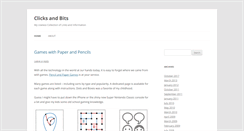 Desktop Screenshot of clicksandbits.com